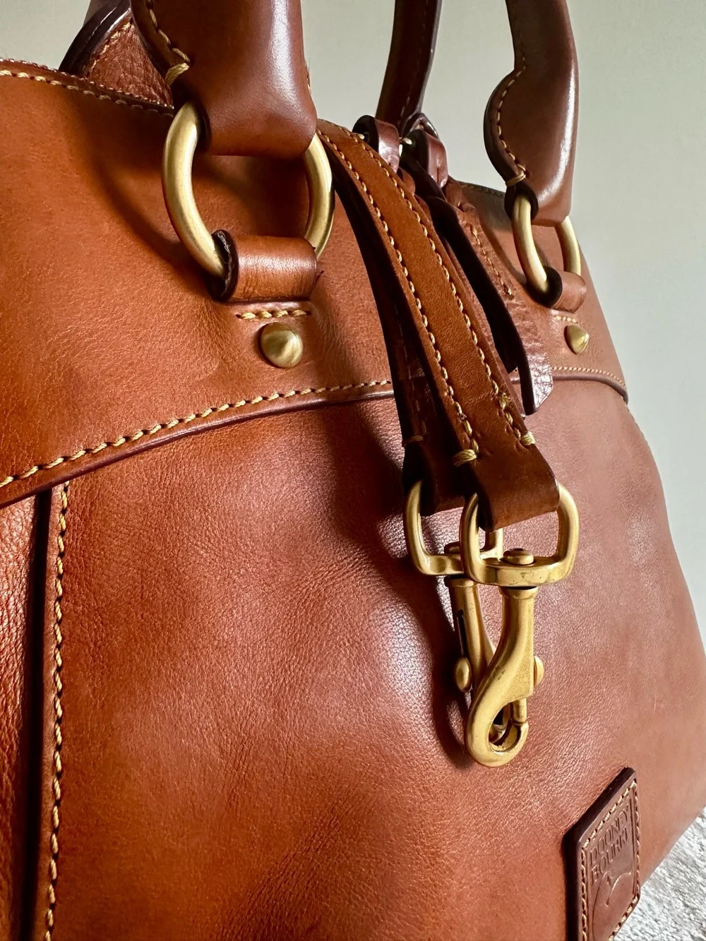 Dooney & Bourke Natural Florentine 2 Bag Bundle - Picture 14 of 16